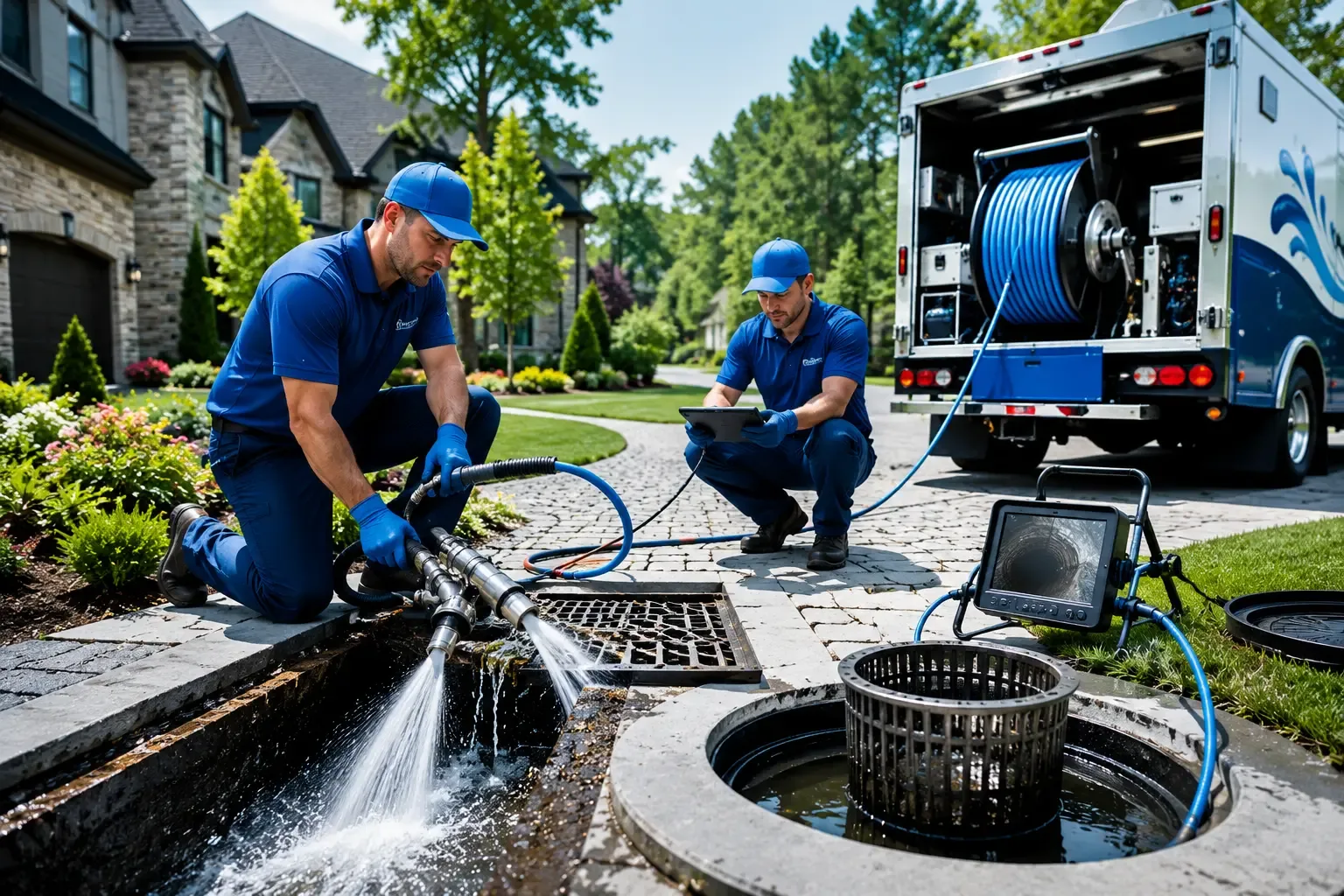 Local outdoor drain cleaning professionals in Heidrick, KY
